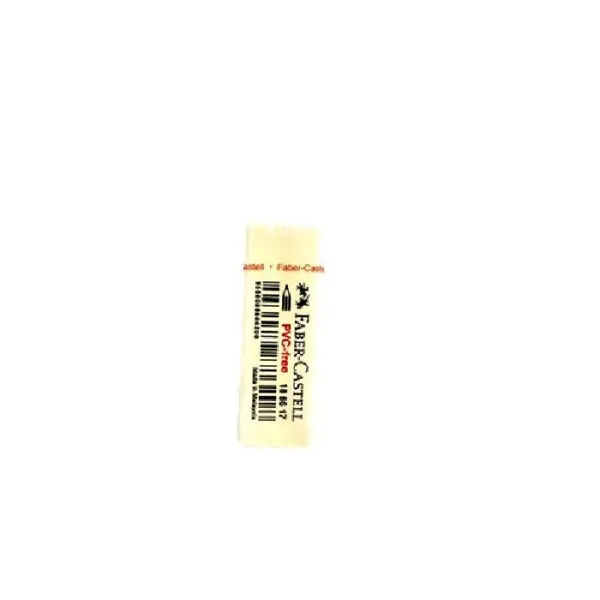 Faber Castell Eraser Transp. Cov. Large 20/Pack / 188620 - 188617 ممحاة غلاف شفاف