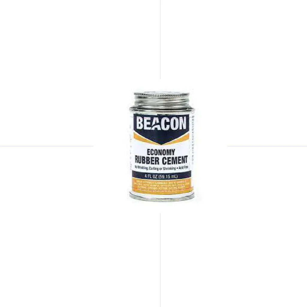 BEACON Rubber Cement Glue 118ml لاصق مع ريشة