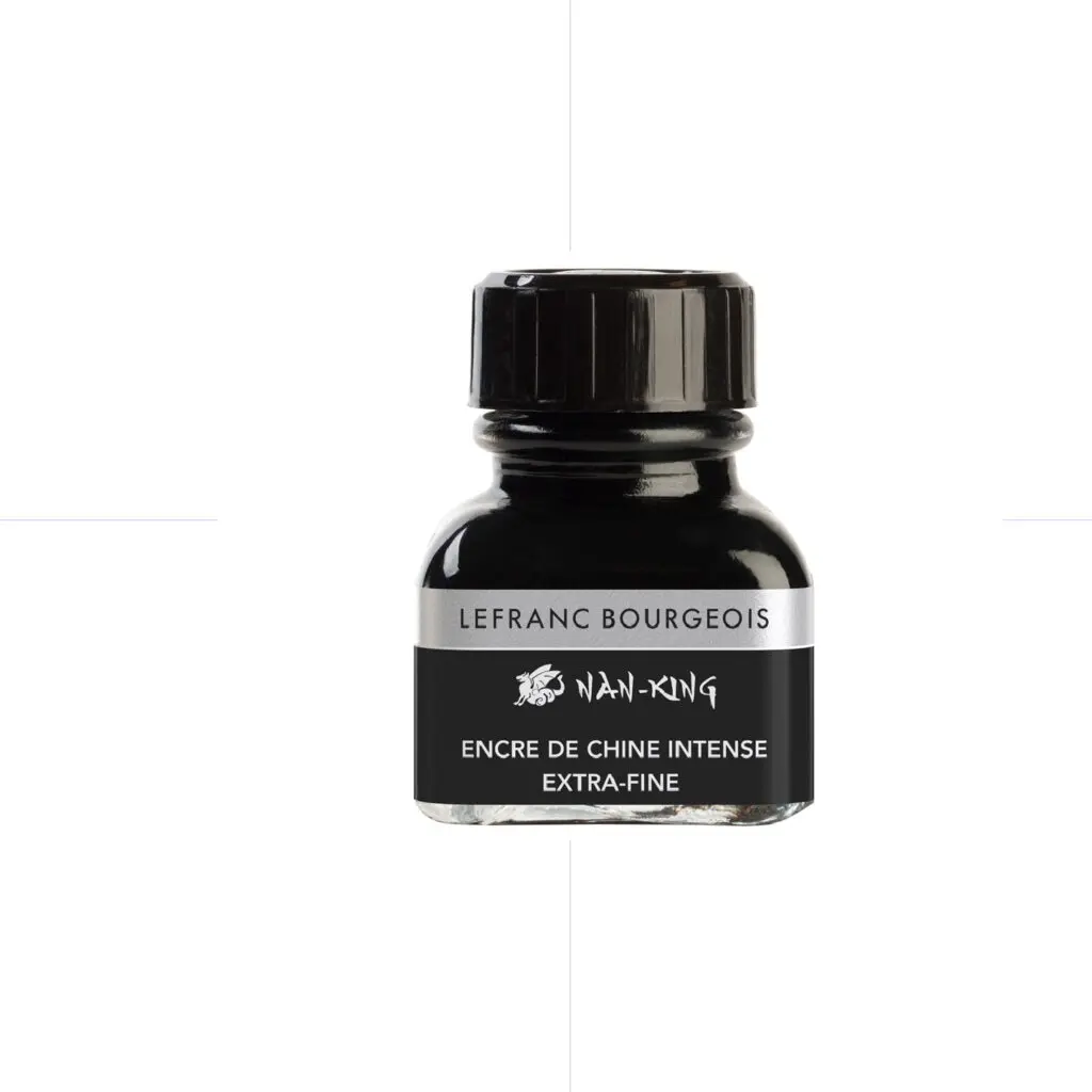 Lefranc & B. China Ink Black 11ml / 059073 حبر صيني اسود