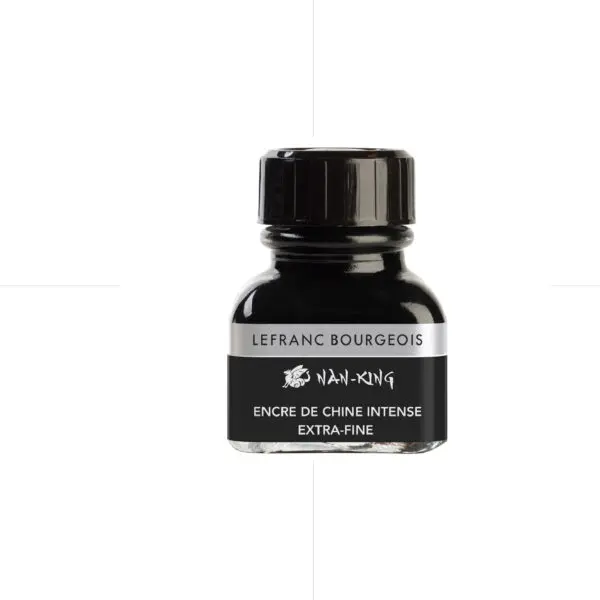 Lefranc & B. China Ink Black 11ml / 059073 حبر صيني اسود
