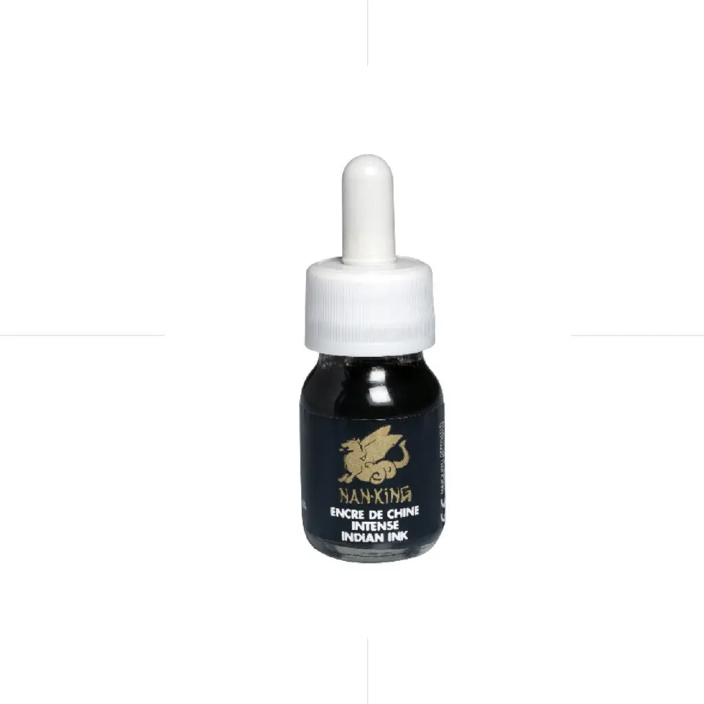 Lefranc B. China (Indian) Ink Black 30ml / 059074 حبر صيني اسود