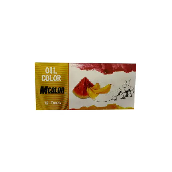 MCL Oil Color Paint Set 12 Colors * 12ml تلوين زيتي