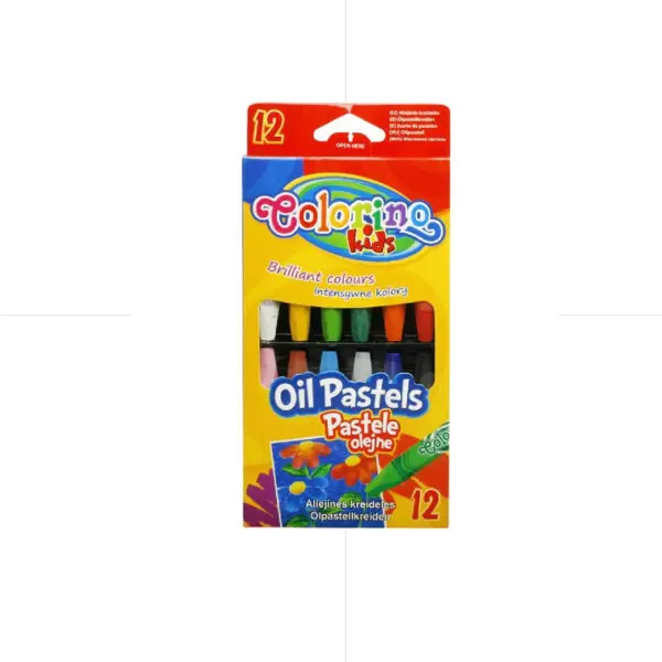 Colorino Kids Oil Pastels 12 Colors / 14052 تلوين باستيل زيتي