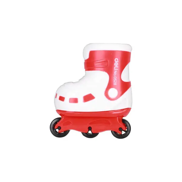 Deli Pencil Sharpener Super Wings 1 Hole / R01401  مبراة