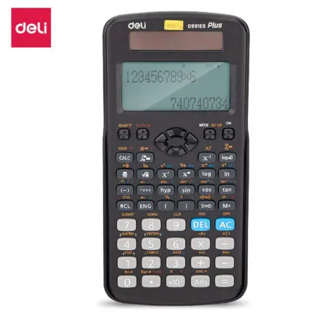 Deli Scientific Calculator D991ES 417 Functions الة حاسبة