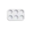 Deep Plastic Paint Palette 6 Holes / A15928 Conda باليت عميقة