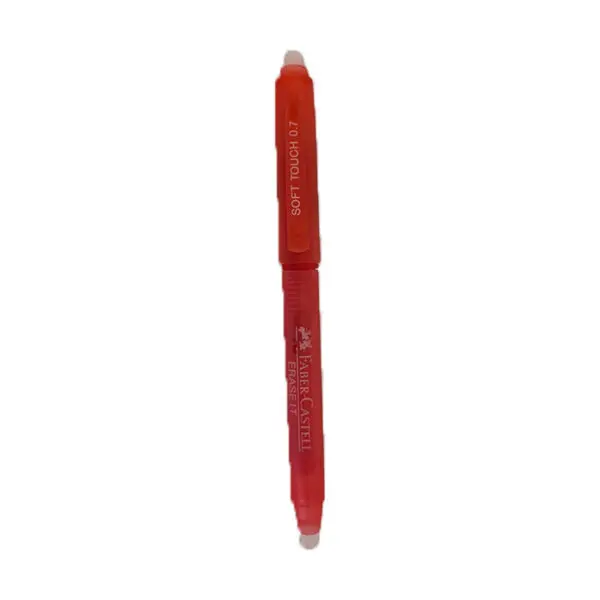 Faber Castell Erasable Gel Roller Pen 0.7 Red / 10643 قلم قابل للمحو