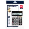 Deli Calculator 1672C / 0-00-000 / 14 digits الة حاسبة