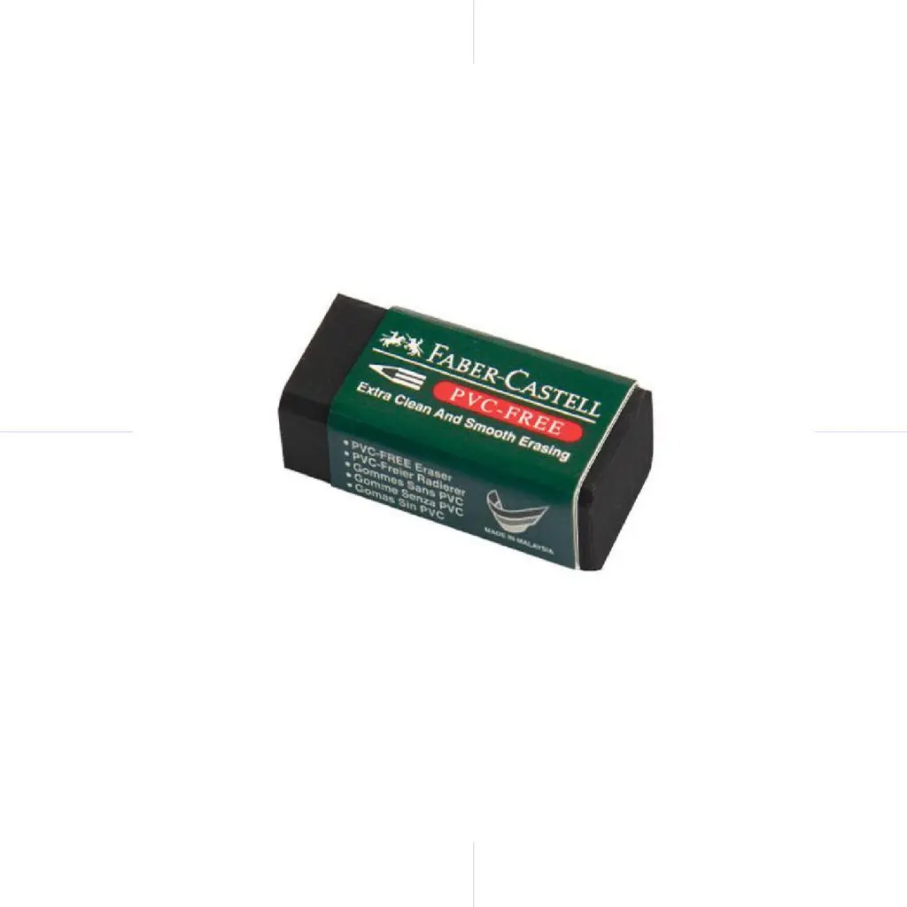 Faber Castell Eraser Black Small 30/Pack - 188930  ممحاة سوداء صغيرة