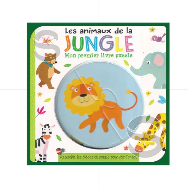 les animaux de la jungle -Mon Premier Livre Puzzle