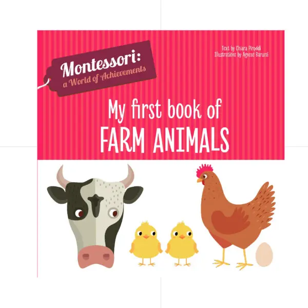 My First Book O Farm Animals Montessori
