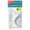 Maped Geometric Ruler (Set 4 Pcs) / 242815 مجموعة مساطر هندسية