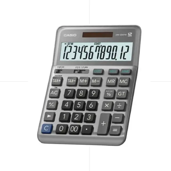 CASIO Calculator DM-1600F / 0-000 / 16 digits ORIGINAL آلة حاسبة