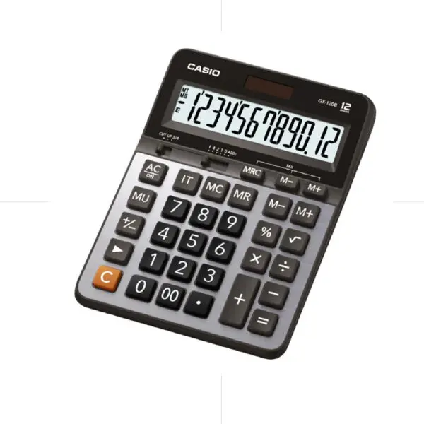 CASIO Calculator AX-120 / 0 - 00 / 12 digits ORIGINAL الة حاسبة