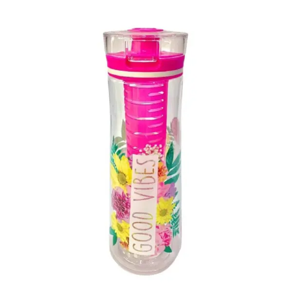 Cool Gear Plastic Water Bottle Pink 830ml / 1809 مطرة