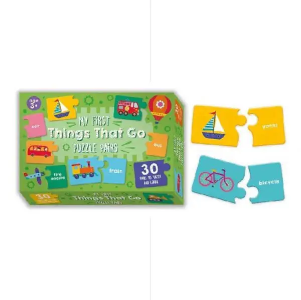 My First Things that Go- Puzzle Pair