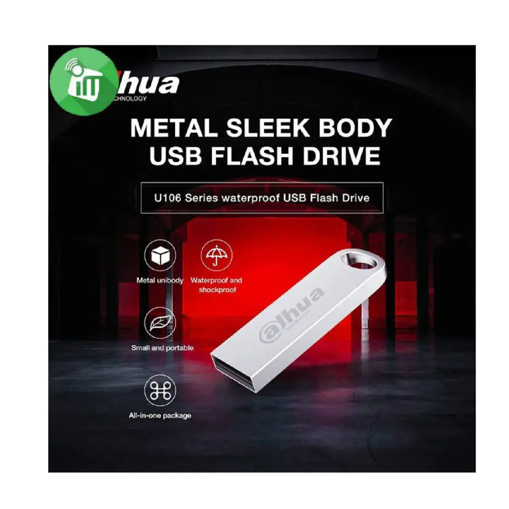 Dahua USB 2.0 Flash Drive 32GB DHI-USB-U106-20-32GB