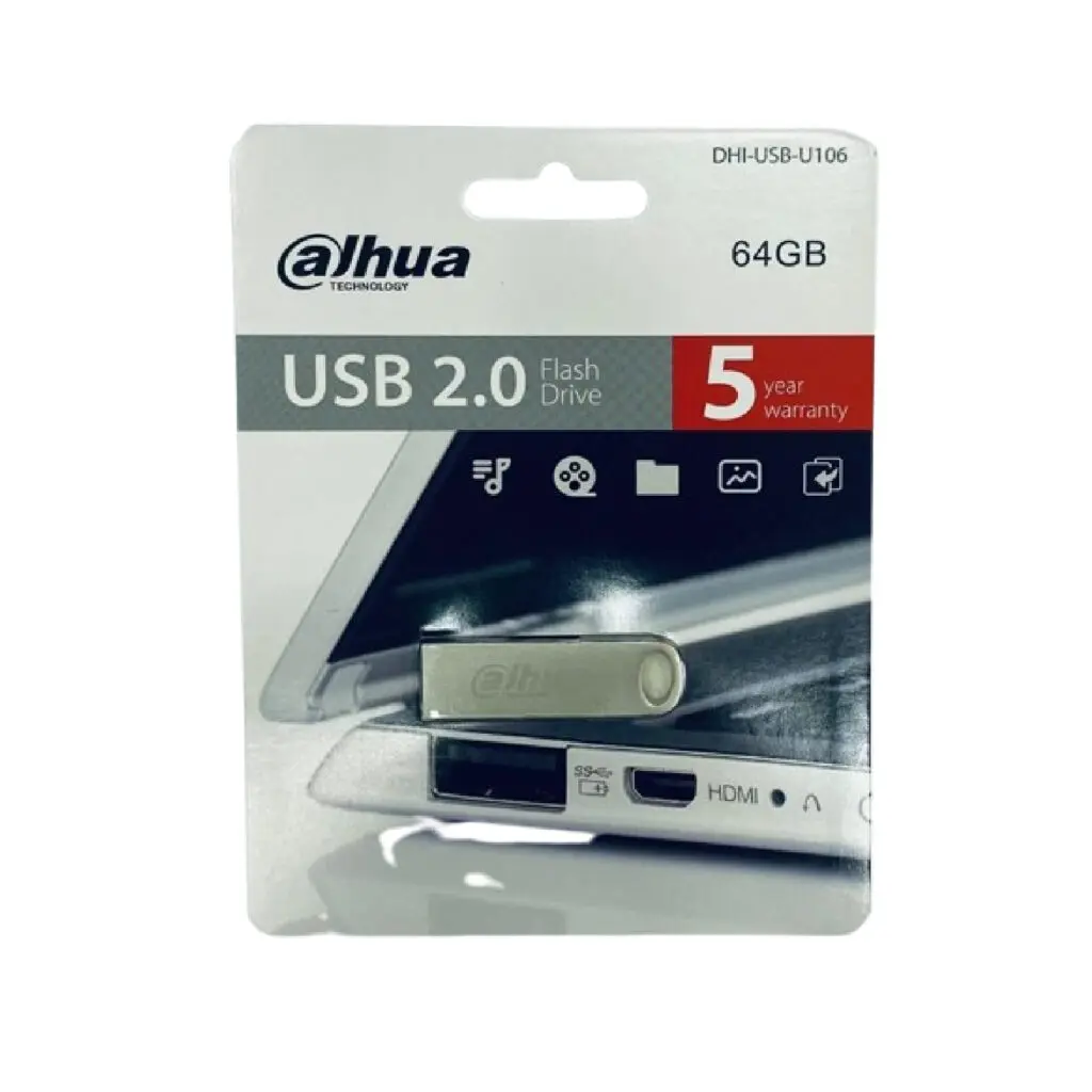 Dahua USB 2.0 Flash Drive 64GB DHI-USB-U106-20-64GB