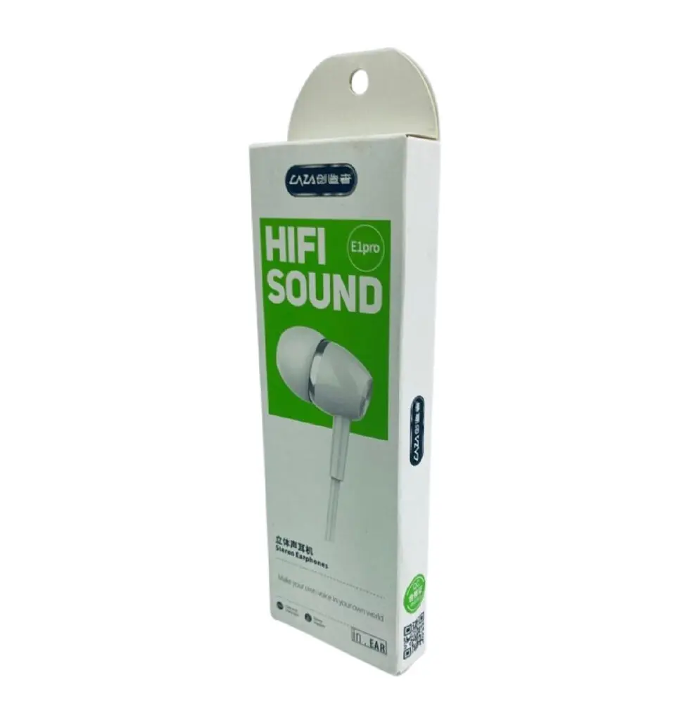 Wired Earphone E1 Pro HIFI Sound