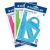 Staedtler Geometric Ruler Set 4 pcs Neon cm L/R In Blister / 569PB4NFN بوشيت مساطر