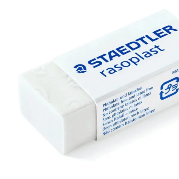Staedtler Rasoplast Eraser Large Carton Cov. / 526B20 ممحاة غلاف كرتون