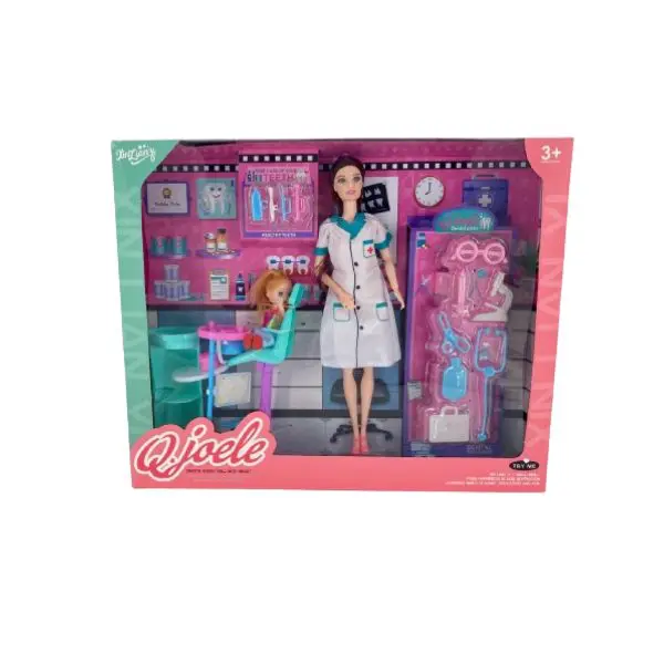TOYS / Dr. Barbie Set 3+ / L5749D باربي بالعيادة