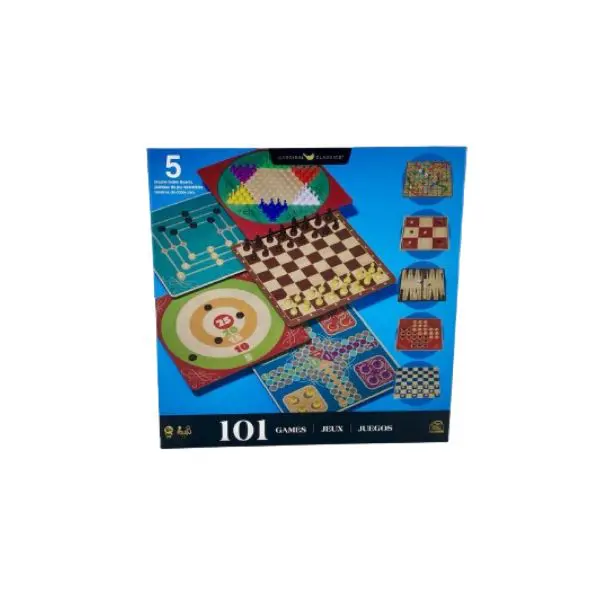 TOYS / 101 Games (5 Double Sided Boards) 6+ / 6065340 مجموعة العاب