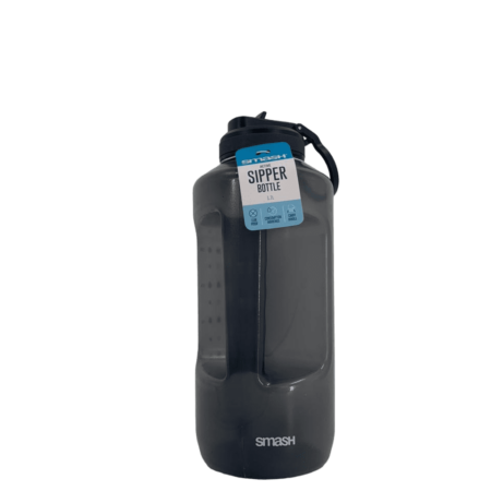 Smash Plastic Active Sipper Bottle 1.7L Black / 23385 مطرة