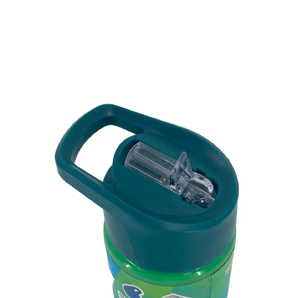 Smash Plastic Water Bottle Colour Change With Starw 700ml Green / 13354 مطرة