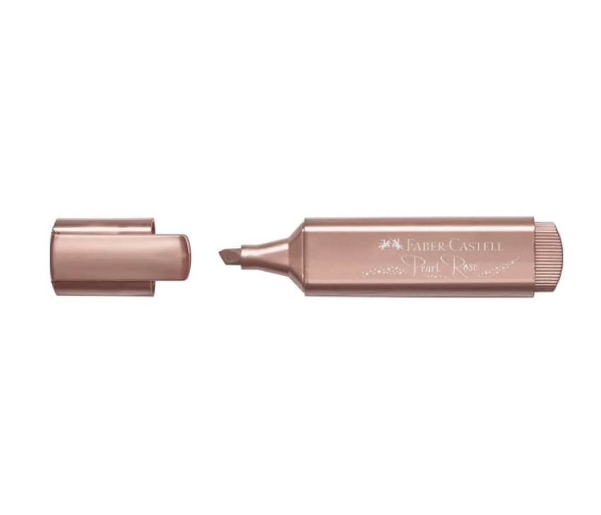Faber Castell Highlighter 46 Metallic Pearl Rose / 154626 قلم تمييز