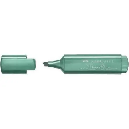 Faber Castell Highlighter 46 Metallic Precious Green / 154639 قلم تمييز