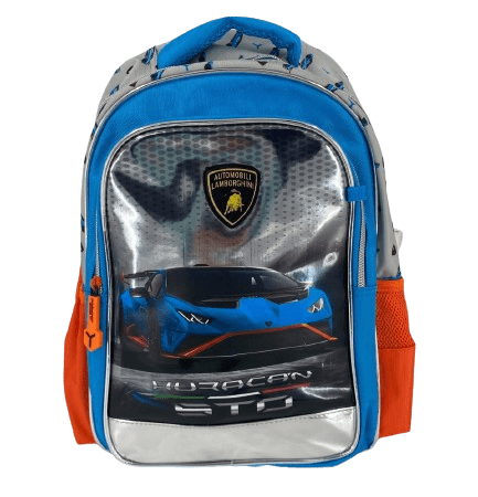 Rainbow Max 2024 Lamborghini Backpack 13" 2 Comp. Bl. / LMB01-1091