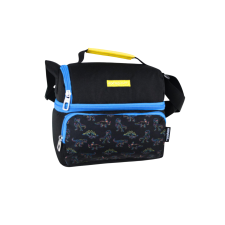 EXSPORT Lunch Bag Blended Dino Thermal Top Op. + Front Pocket / 2526563