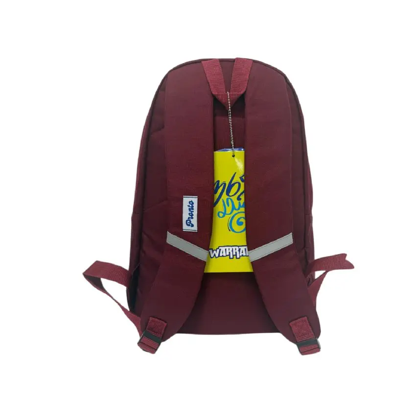 Pronto 2025 Backpack 17" Uni 1 Comp. / K2517PL شنطة سادة سحاب ابيض