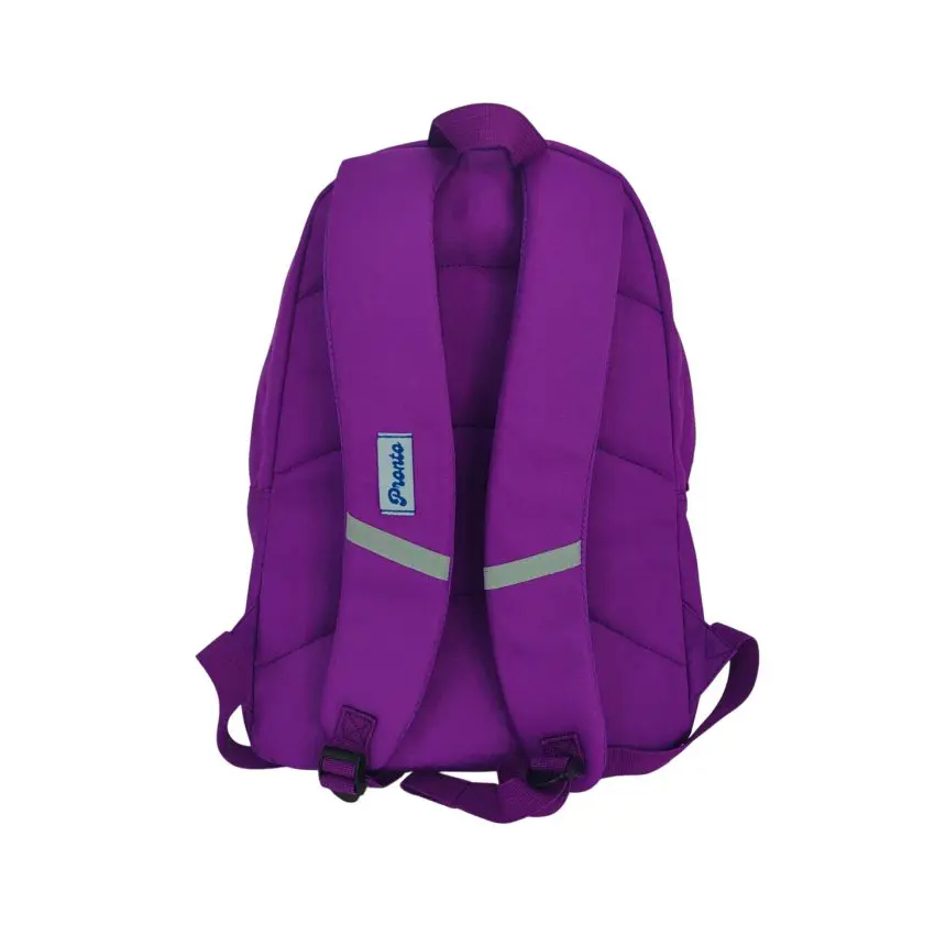Pronto 2025 Backpack 17" Uni 1 Comp. / K2417PL شنطة سادة سحاب ابيض