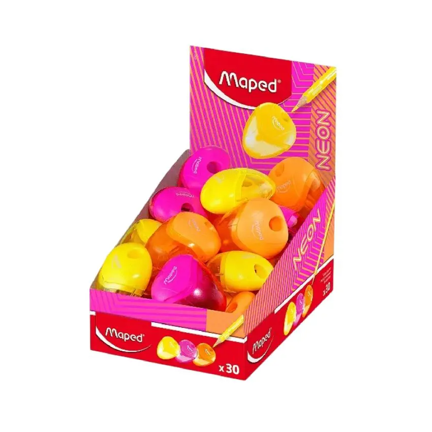 Maped Sharpener Igloo 1 Hole Neon / 032111 مبراة