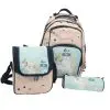 CLICK 2025 (Set 3 Pcs) Backpack 2Comp. + LB + PC طقم شنطة - Unicorn