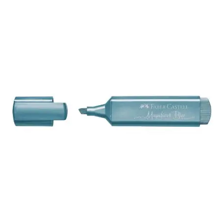 Faber Castell Highlighter 46 Metallic Magnificent Blue / 154647 قلم تمييز