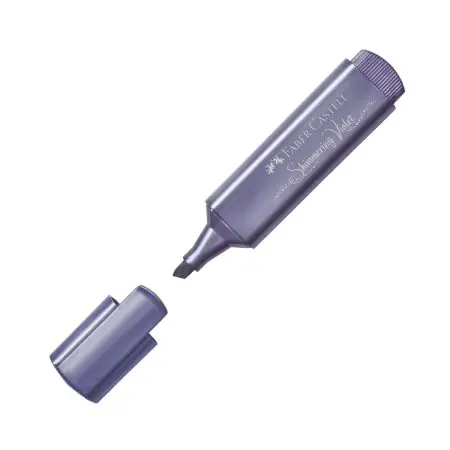 Faber Castell Highlighter 46 Metallic Shimmering Violet / 154678 قلم تمييز