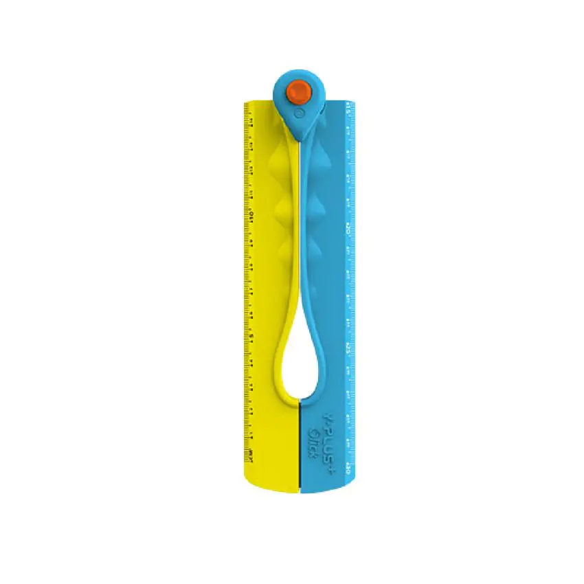 Y-PLUS Click Plastic Ruler 30cm / RX1910 مسطرة بلاستيك