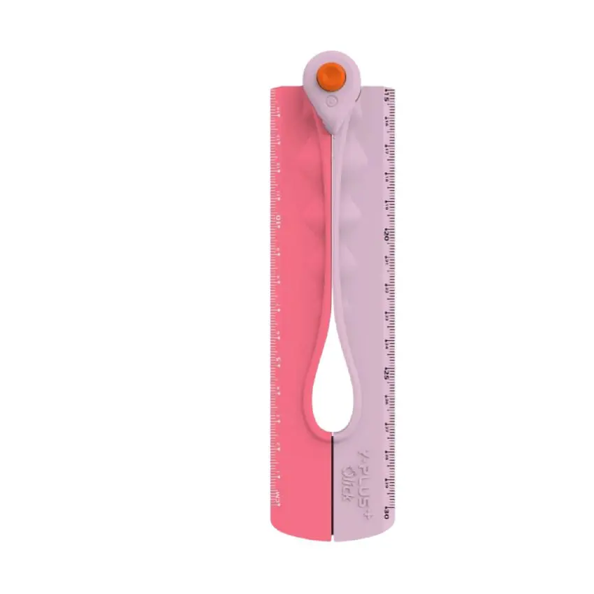 Y-PLUS Click Plastic Ruler 30cm / RX1910 مسطرة بلاستيك
