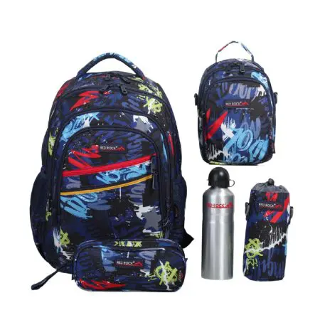 Red Rock 2025 (Set 4 Pcs) Backpack 18 3Comp. / 4254