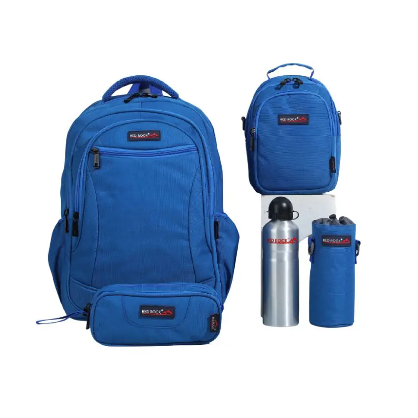 Red Rock 2025 (Set 4 Pcs) Backpack 18 3Comp. / 4262 Blue