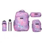 Red Rock 2025 (Set 4 Pcs) Backpack 16 2Comp.+1 / 4270 Magic Wings  طقم