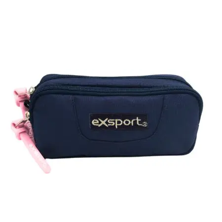 EXSPORT Pencil Case Plain 2 Comp. / 2526554