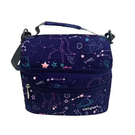 EXSPORT Lunch Bag Printed Thermal Top Op. + Front Zipper / 2526913