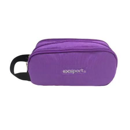 EXSPORT Pencil Case Plain 3 Comp. / 2526578