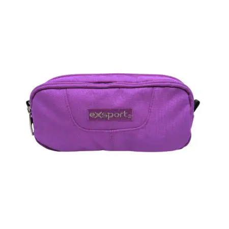 EXSPORT Pencil Case Plain 2 Comp. / 2526580