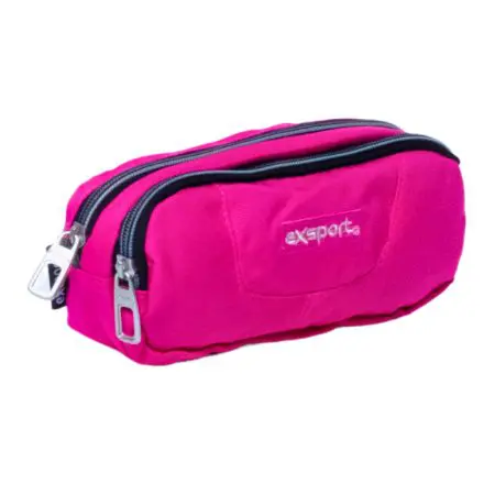 EXSPORT Pencil Case Plain 2 Comp. / 2526580
