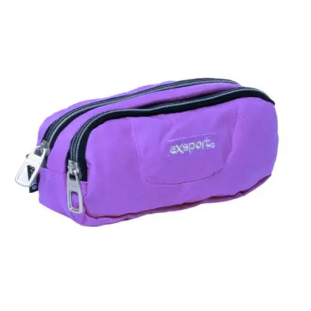 EXSPORT Pencil Case Plain 2 Comp. / 2526580